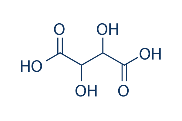 DL-Tartaric acid Chemical Structure