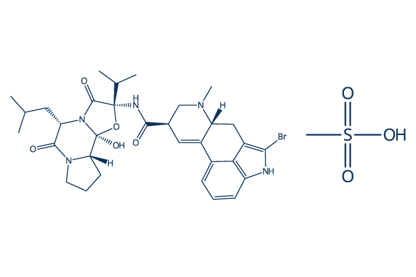 Bromocriptine Mesylate Chemical Structure
