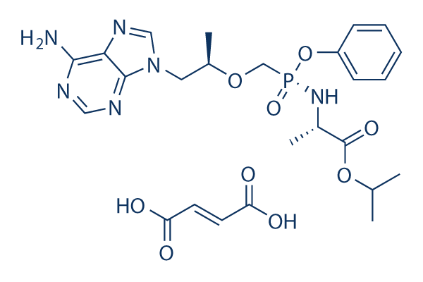 Tenofovir alafenamide fumarate Chemical Structure