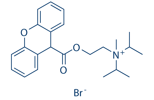 Propantheline bromide Chemical Structure
