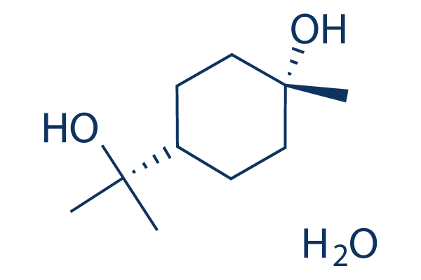 Terpin hydrate Chemical Structure