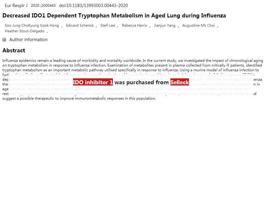 IDO/TDO Pathway | IDO/TDO Inhibitor Review