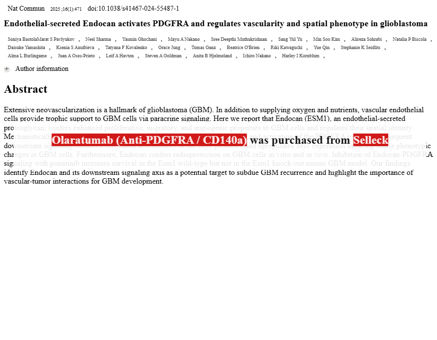 PDGFR Inhibition | PDGFR Inhibitor Review