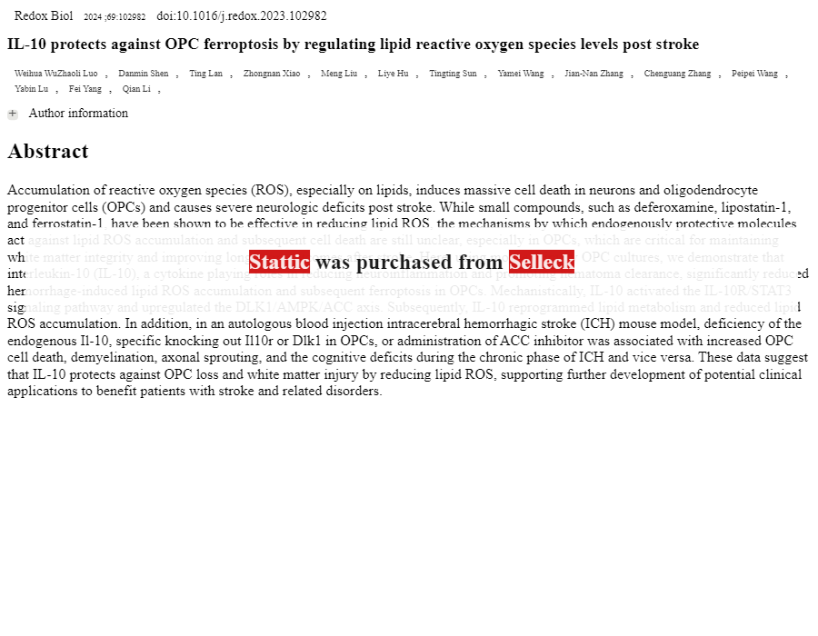 STAT Inhibition | STAT Inhibitor Review