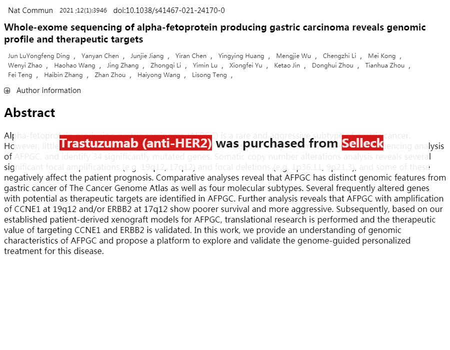 HER2 Inhibition | HER2 Inhibitor Review