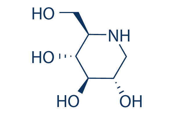 1-Deoxynojirimycin Chemical Structure