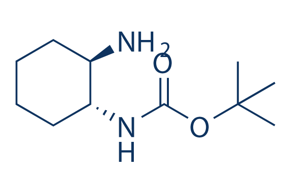(1R,2R)-trans-N-Boc-1,2-cyclohexanediamine Chemical Structure