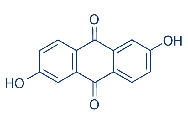 2,6-Dihydroxyanthraquinone Chemical Structure