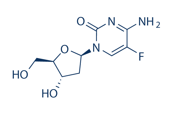 2'-Deoxy-5-Fluorocytidine Chemical Structure