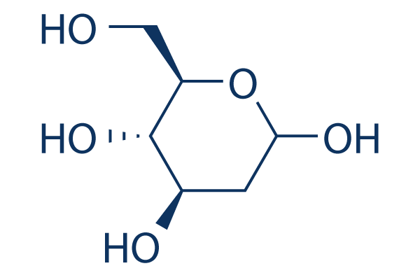 2-Deoxy-D-glucose (2-DG) Chemical Structure