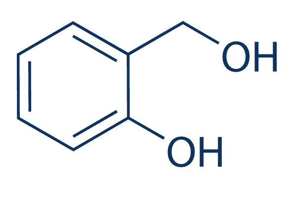 2-Hydroxybenzyl alcohol Chemical Structure