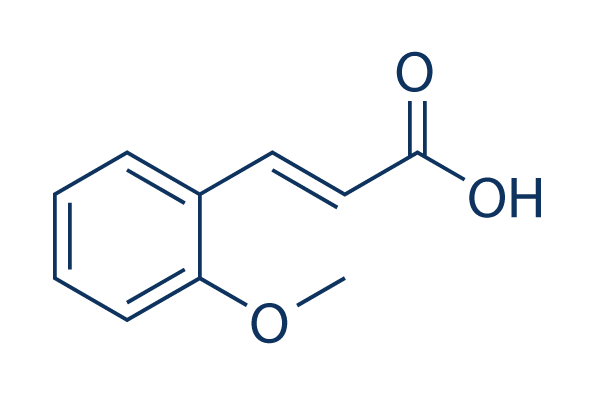 2-Methoxycinnamic acid Chemical Structure