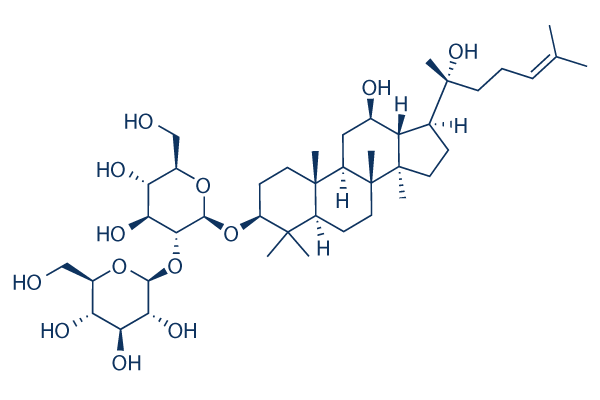 (20R)Ginsenoside Rg3 Chemical Structure