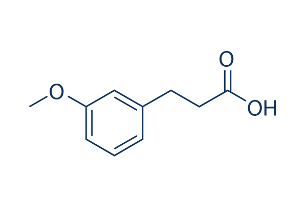 3-(3-Methoxyphenyl)propionic acid Chemical Structure