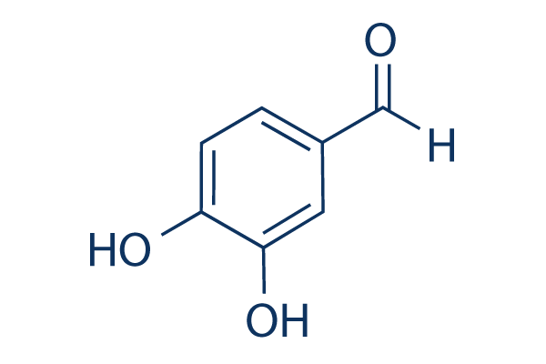 3,4-Dihydroxybenzaldehyde Chemical Structure