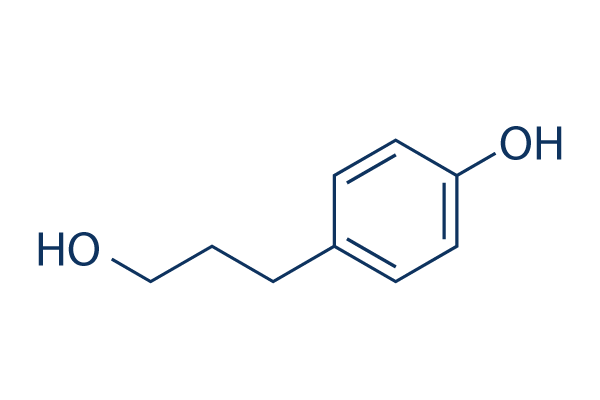3-(4-Hydroxyphenyl)-1-propanol Chemical Structure