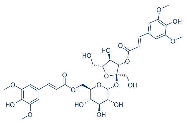 3,6'-Disinapoyl sucrose Chemical Structure