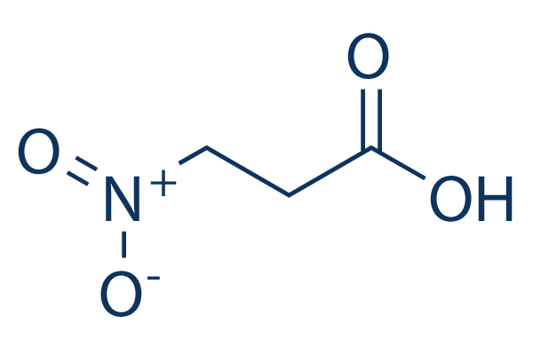 3-Nitropropionic acid Chemical Structure