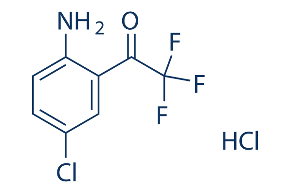 4-Chloro-2-(trifluoroacetyl)aniline hydrochloride Chemical Structure