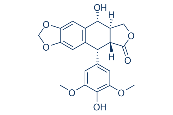 4'-Demethylpodophyllotoxin Chemical Structure