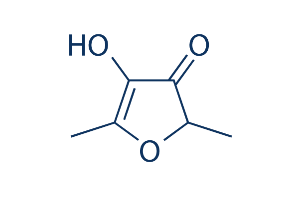 4-Hydroxy-2,5-dimethyl-3(2H)furanone Chemical Structure