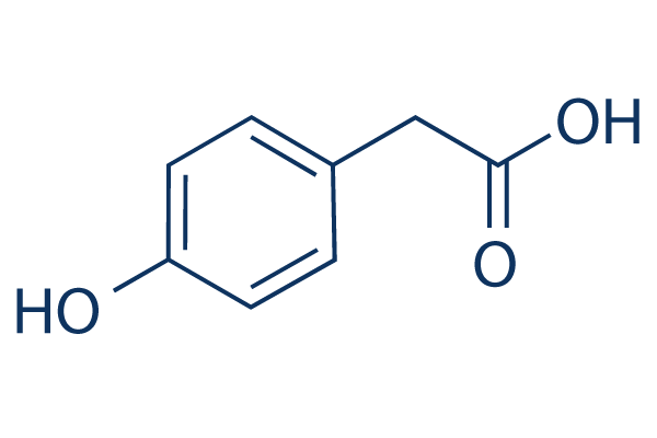 4-Hydroxyphenylacetic acid Chemical Structure
