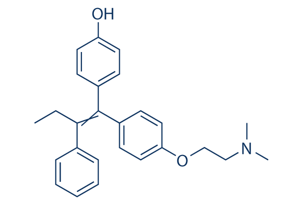 4-Hydroxytamoxifen (Afimoxifene) Chemical Structure