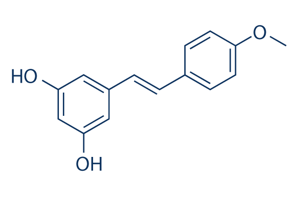 4'-Methoxyresveratrol Chemical Structure