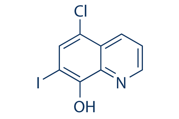 Clioquinol Chemical Structure
