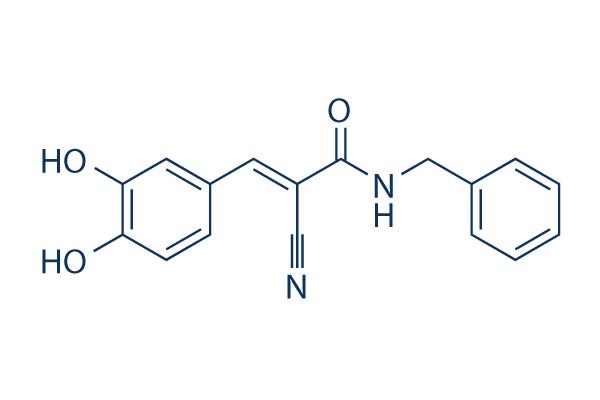 AG-490 (Tyrphostin B42) Chemical Structure
