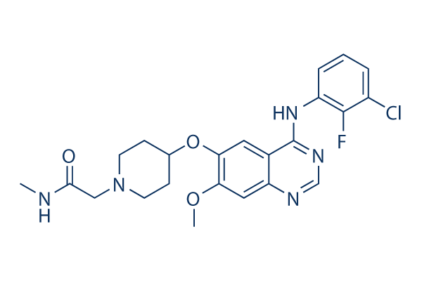 Sapitinib (AZD8931) Chemical Structure