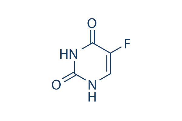 Fluorouracil (5-Fluorouracil, 5-FU) Chemical Structure