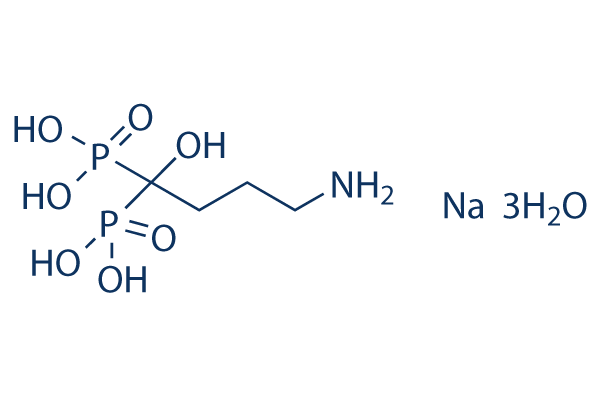 Alendronate sodium trihydrate Chemical Structure