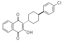Atovaquone Chemical Structure