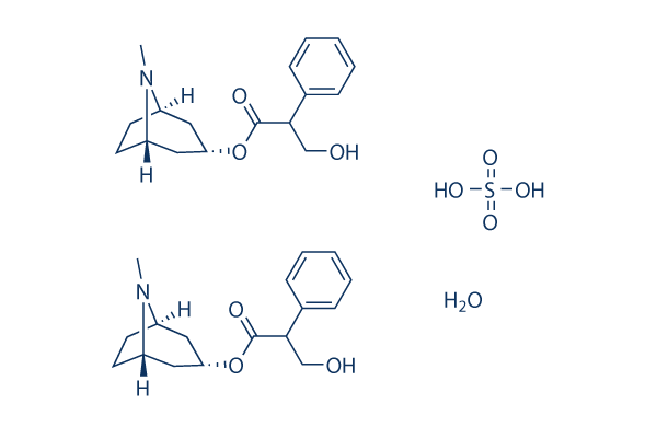 Atropine sulfate monohydrate Chemical Structure
