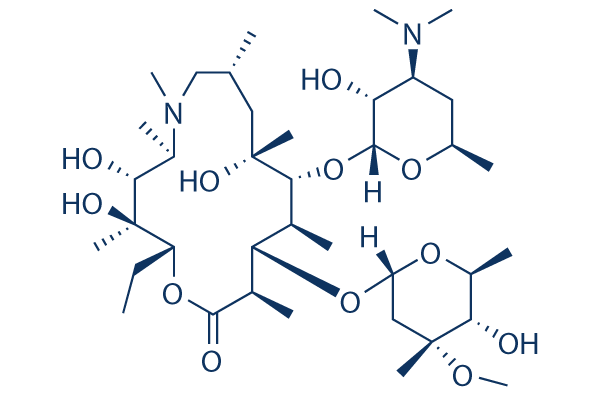 estrutura química da azitromicina