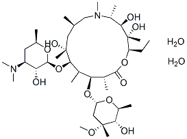 Azithromycin Dihydrate Chemical Structure