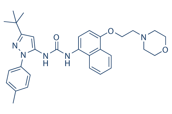 Doramapimod (BIRB 796) Chemical Structure