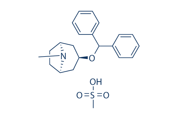 Benztropine mesylate Chemical Structure
