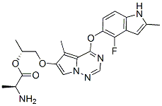 Brivanib Alaninate (BMS-582664) Chemical Structure
