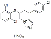 Butoconazole nitrate Chemical Structure