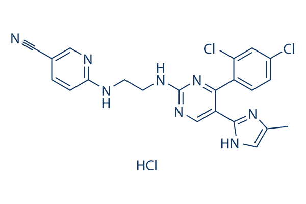 Laduviglusib (CHIR-99021) HCl Chemical Structure