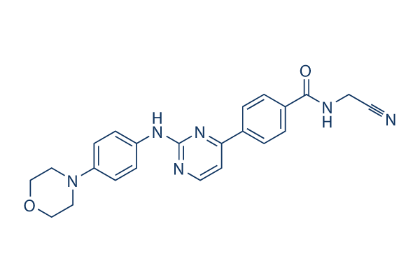 Momelotinib (CYT387) Chemical Structure