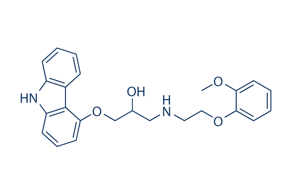 Carvedilol Chemical Structure