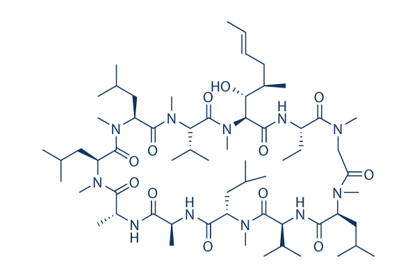 Cyclosporin A (NSC 290193) Chemical Structure
