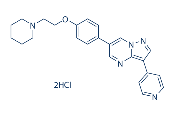 Dorsomorphin (Compound C) 2HCl Chemical Structure