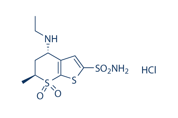Dorzolamide HCl Chemical Structure