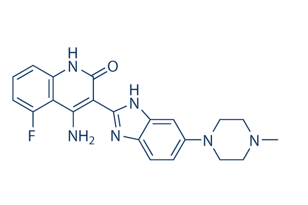 Dovitinib (TKI-258) Chemical Structure
