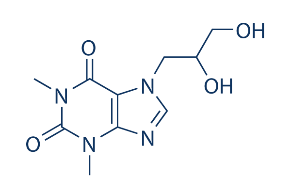 Dyphylline Chemical Structure