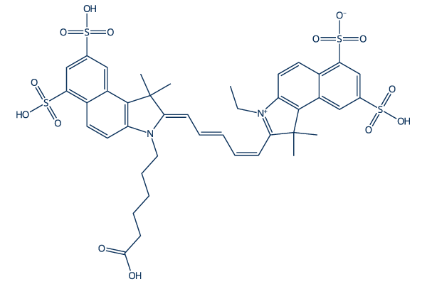 Cy5.5 Chemical Structure